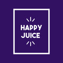 Thank You Wine Bottle Vinyl Sticker Decal - Happy Juice - 5" x 4" - Unique Party Favor Holiday Season Family Reunion Employee Appreciation Gift White 5" x 4" 2