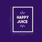 Thank You Wine Bottle Vinyl Sticker Decal - Happy Juice - 5" x 4" - Unique Party Favor Holiday Season Family Reunion Employee Appreciation Gift White 5" x 4" 3