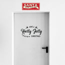 Vinyl Wall Art Decal - Have A Holly Jolly Christmas - Christmas Seasonal Decoration Sticker - Indoor Outdoor Home Office Wall Door Window Bedroom Workplace Decor Decals   2