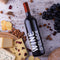 Thank You Wine Bottle Vinyl Sticker Decal - Wine O'Clock - - Unique Party Favor Holiday Season Family Reunion Employee Appreciation Gift