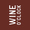 Thank You Wine Bottle Vinyl Sticker Decal - Wine O'Clock - - Unique Party Favor Holiday Season Family Reunion Employee Appreciation Gift   2