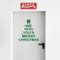 Vinyl Wall Art Decal - We Wish You A Merry Christmas - 26" x 23" - Christmas Holiday Seasonal Sticker - Home Apartment Office Wall Door Window Bedroom Workplace Decor Decals (26" x 23"; Black) Green 26" x 23" 2