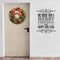 Vinyl Wall Art Decal - We Wish You A Merry Christmas and Happy New Year - 30" x 23" - Christmas Holiday Seasonal Sticker - Home Apartment Wall Door Window Work Decor Decals (30" x 23"; Black) Black 30" x 23" 2