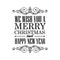 Vinyl Wall Art Decal - We Wish You A Merry Christmas and Happy New Year - 30" x 23" - Christmas Holiday Seasonal Sticker - Home Apartment Wall Door Window Work Decor Decals (30" x 23"; Black) Black 30" x 23" 4