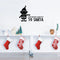 Vinyl Wall Art Decal - Reporting Directly to Santa - 22.5" x 35" - Christmas Holiday Seasonal Sticker - Home Apartment Wall Door Window Bedroom Living Room Work Decor Decals (22.5" x 35"; Black) Black 22.5" x 35" 3