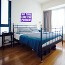 Vinyl Art Wall Decal - No Time Like The Present - 17" x 22" - Positive Life Quotes House Apartment Wall Decoration - Motivational Office Workplace Bedroom Living Room Decor (17" x 22"; Purple) Purple 17" x 22" 3