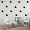 Set of 12 Vinyl Wall Art Decal - Little Ducks - Each - Cute Fun Home Indoor Outdoor Bedroom Living Room Apartment Nursery - Shower Bath Time Nursery Playroom Decor (Each; Black)   4