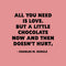 Valentines Day Vinyl Wall Art Decal - All You Need is Love But A Little Chocolate Now and Then - Charles M Schulz Valentine’s Home Bedroom Living Room Apartment Decor (19" x 20"; Black)   4