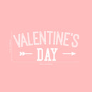 Valentines Day Vinyl Wall Art Decal - Valentine’s Day - 11" x 25" - Modern Arrow Quote Home Living Room Bedroom Sticker - Trendy Indoor Outdoor Apartment Office Work Store Decor (11" x 25"; White) White 11" x 25" 2