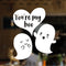 Valentines Day Vinyl Wall Art Decal - You’re My Boo - 27" x 23" - Valentine’s Ghosts Lovers Hearts Decor Cute Romantic Couples Home Living Room Bedroom Apartment Indoor Sticker (27" x 23"; White) White 27" x 23" 3