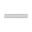 Set of 3 Vinyl Wall Art Decals - Waves - 2" x 45" Each - Modern Cool Ocean Theme Home Bedroom Living Room Apartment Nursery Playroom - Little Kids Toddler Teens Urban Decor (2" x 45" Each; Black) Black 2" x 45" each 4