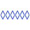 Vinyl Wall Art Decal - Geometric Tribal Pattern - 22.5" x 74" - Modern Urban Trendy Wild West Tribal Desert Theme for Home Bedroom Living Room Apartment Office Workplace Decor (22.5" x 74"; Blue) Blue 22.5" x 74" 4