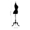 Vinyl Wall Art Decal - Tailor Mannequin Dummy - Modern Seamstress Designer Fashion Clothes Store Boutique Home Living Room Bedroom Work Office Indoor Outdoor Decor (59" x 18"; Black)   2