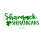 St Patrick’s Day Vinyl Wall Art Decal - Shamrock Shenanigans - 11" x 29" - St Patty’s Fun Holiday Coffee Shop Bar Home Living Room Bedroom Office Work Apartment Decor Sticker (11" x 29"; Green) Green 11" x 29" 2
