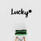 St Patrick’s Day Vinyl Wall Art Decal - Lucky Clover - - St Patty’s Holiday Modern Coffee Shop Home Living Room Bedroom - Trendy Office Work Apartment Indoor Decor (; Black)   3