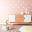 Set of 20 Vinyl Wall Art Decals - Stars - 5" x 5" Each - Cute Adhesive Sticker Shapes For Kids Toddlers Teens Bedroom Playroom Nursery Living Room Home Apartment Decorations (5" x 5" each; White) White 5" x 5" each 2