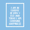 Vinyl Wall Art Decal - I Am In Charge Of How I Feel And Today I Am Choosing Happiness - 30" x 23" - Inspirational Home Bedroom Office Workplace Apartment Living Room Quote Decor (30" x 23"; White) White 30" x 23"