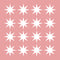 Set of 16 Vinyl Wall Art Decals - 8 Point Stars - 5" x 5" Each - Cool Fun Sticker Shapes For Kids Toddlers Teens Bedroom Playroom Nursery Living Room Home Apartment Decorations (5" x 5" each; White) White 5" x 5" each