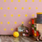 Set of 16 Vinyl Wall Art Decals - 8 Point Stars - 5" x 5" Each - Cool Fun Sticker Shapes For Kids Toddlers Teens Bedroom Playroom Nursery Living Room Home Apartment Decorations (5" x 5" each; Yellow) Yellow 5" x 5" each 4