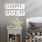 Vinyl Wall Art Decal - Game Over - 12" x 20" - Cool Old School Home Playroom Bedroom Living Room Kids Room Nursery - Fun Gamers Decals for Indoor Outdoor Apartment Dorm Room (12" x 20"; White) White 12" x 20" 3