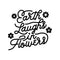 Vinyl Wall Art Decal - Earth Laughs in Flowers - Girly Inspirational Modern Home Bedroom Work Life Quote - Cute Positive Trendy Office Living Room Apartment Decor (20" x 22"; Black)   3