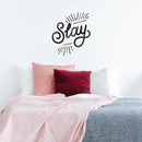 Vinyl Wall Art Decal - Slay - 24. Chic Modern Urban Home Bedroom Office Living Room Quote - Trendy Motivational Workplace Apartment Indoor Outdoor Work Decoration (24.6" x 34"; Black)   2