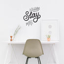 Vinyl Wall Art Decal - Slay - 24.6" x 34" - Chic Modern Urban Home Bedroom Office Living Room Quote - Trendy Motivational Workplace Apartment Indoor Outdoor Work Decoration (24.6" x 34"; Black) Black 24.6" x 34" 3