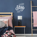 Vinyl Wall Art Decal - Slay - 24.6" x 34" - Chic Modern Urban Home Bedroom Office Living Room Quote - Trendy Motivational Workplace Apartment Indoor Outdoor Work Decoration (24.6" x 34"; White) White 24.6" x 34" 3