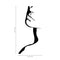 Vinyl Wall Art Decal - Side Face Silhouette - Trendy Modern Feminine Body Shape Home Work Bedroom Living Room Apartment Office Store Indoor Women’s Teens Decoration (30" x 15"; Black)   3