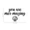 Vinyl Wall Art Decal - You are Mermazing - Motivational Modern Cute Trendy Girls Teens Seashell Nursery Playroom Bedroom Living Room Apartment Home Sticker Decals (14" x 22"; Black)   3