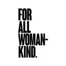 Vinyl Wall Art Decal - For All Womankind - Women's Female Motiv Indoor Outdoor Home Apartment Living Room Bedroom Office Dorm Room Work Decorational Trendy   4