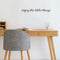 Vinyl Wall Art Decal - Enjoy The Little Things - 2.84" x 23" - Trendy Cursive Modern Life Home Bedroom Living Room Work Office Indoor Outdoor Apartment Workplace Decor Quote Black 2.84" x 23" 2
