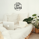 Vinyl Wall Art Decal - All We Need Is Self Love - 18" x 17" - Trendy Inspirational Self-Worth Quote For Home Bedroom Bathroom Office Workplace School Decoration Sticker Black 18" x 17" 2