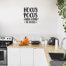 Vinyl Wall Art Decal - Hocus Pocus I Need Coffee To Focus - Modern Witty Quote For Home Apartment Restaurant Coffee Shop Living Room Office Decoration Sticker   3