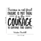 Vinyl Wall Art Decal - Success Is Not Final Failure Is Not Fatal - Winston Churchill Motivational Quote For Home Workout Bedroom Office Work Decoration Sticker
