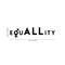 Vinyl Wall Art Decal - EquALLity - 6" x 25" - Modern Inspirational Gender Equality Quote For Home Office Workplace Business Store Human Rights Decoration Sticker Black 6" x 25"
