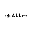 Vinyl Wall Art Decal - EquALLity - 6" x 25" - Modern Inspirational Gender Equality Quote For Home Office Workplace Business Store Human Rights Decoration Sticker Black 6" x 25" 2