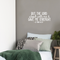 Vinyl Wall Art Decal - But The Lord Stood With Me & Gave Me Strenght - 10.5" x 22" - Modern Inspirational Religious Quote For Home Bedroom Office Church Decoration Sticker White 10.5" x 22"