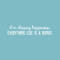 Vinyl Wall Art Decal - I'm Chasing Happiness Everything Else Is A Bonus - 6" x 30" - Trendy Positive Motivational Quote For Home Apartment Bedroom Office Workplace Coffee Shop Decoration Sticker White 6" x 30"