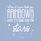 Vinyl Wall Art Decal - When It Rains Look for Rainbows When It’s Dark Look for Stars - Bedroom Living Room Office Decor - Positive Trendy Quotes (18" x 23"; Black Text)   3