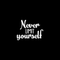 Vinyl Wall Art Decal - Never Limit Yourself - 17" x 22" - Modern Inspirational Quote For Home Bedroom Closet Kids Room Office Workplace Decoration Sticker White 17" x 22"