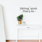 Vinyl Wall Art Decal - Darling Shine That's All - 9.5" x 25" - Modern Trendy Inspirational Positive Quote For Home Apartment Bedroom Living Room Office Decoration Sticker Black 9.5" x 25" 2