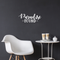 Vinyl Wall Art Decal - Paradise Found - 10" x 25" - Inspirational Positive Success Sticker Quote For Home Bedroom Living Room Coffee Shop Work Office Decor White 10" x 25" 3