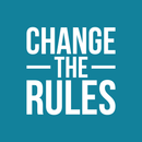 Vinyl Wall Art Decal - Change The Rules - 17" x 17" - Trendy Motivational Quote For Home Bedroom Living Room Apartment Office Workplace Coffee Shop Decoration Sticker White 17" x 17" 4