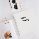 Vinyl Wall Art Decal - Talents: Eating - 3.5" x 4" - Trendy Sarcastic Humorous Quote Checklist Sticker For Notebook Diary Tablet Cover School Book Decoration Black 3.5" x 4"