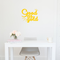 Vinyl Wall Art Decal - Good as Gold - 17" x 20.5" - Trendy Inspirational Funny Quote Sticker For Home Bedroom Living Room Apartment Work Office Decoration Yellow 17" x 20.5"