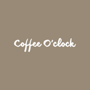 Vinyl Wall Art Decal - Coffee O Clock - 5" x 22" - Trendy Sticker Quote For Home Bedroom Living Room Dinning Room Kitchen Coffee Shop Cafe Office Decor White 5" x 22" 5