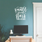 Vinyl Wall Art Decal - I Feel Small But So Are Stars From A Distance - 18.5" x 17" - Modern Inspirational Universe Quote Sticker For Home Bedroom Kids Room School Playroom Office Decor White 18.5" x 17" 4