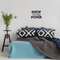 Vinyl Wall Art Decal - Know Your Power - 16.5" x 22" - Modern Inspirational Quote Sticker For Home Bedroom Kids Room Playroom Work Office Coffee Shop Decor Black 16.5" x 22" 3