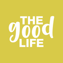 Vinyl Wall Art Decal - The Good Life - 15" x 22" - Modern Inspirational Quote Positive Sticker For Home Office Bedroom Kids Room Playroom Apartment School Office Coffee Shop Decor White 15" x 22" 3